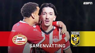 Jong PSV en VITESSE maken er VOETBALSHOW van met 1️⃣0️⃣ GOALS  | Samenvatting Jong PSV - Vitesse