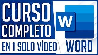 Curso Completo de Word 2024 en 1 Vídeo - Básico e Intermedio  Dostin Hurtado