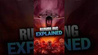 The Rumbling Explained: Eren’s Ultimate Sacrifice for Eldians! #shingekinokyojin #shorts