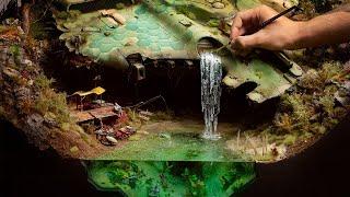 What hides under the surface - realistic diorama / 14 months work / Warhammer