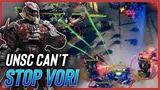 Voridus is TOO STRONG against UNSC! Halo Wars 2