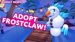  ADOPT A FROSTCLAW PET!  Winter Deer Bait, New Minigames AND MORE in Adopt Me!