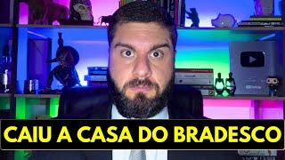 LUCRO DO BRADESCO DESABA E AÇÕES DERRETEM NA BOLSA | BBDC4 | BBDC3