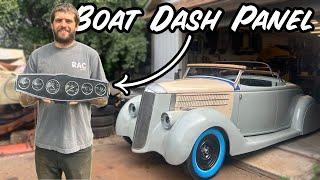 The Danno Roadster is Back! Fitting The Gauge Panel in a 1936 Ford Roadster