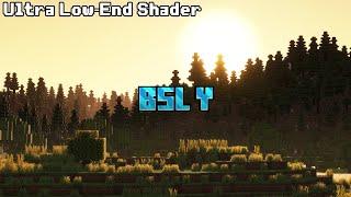 Best Ultra (Low-End Device Shader) For MCPE 1.21.60 || BSL Y Shaders Minecraft Pe 1.21+ 