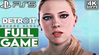 DETROIT BECOME HUMAN Gameplay Walkthrough FULL GAME [PS5 4K 60FPS] - No Commentary