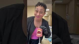 Dental assistants do more! Learn how to make temporary crowns #DentalAssistantSkills #crown #teeth