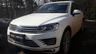 Снятие мотора Volkswagen Touareg NF 3.6