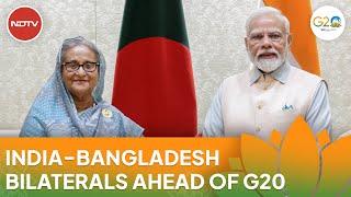 PM Modi Meets Bangladesh PM Sheikh Hasina | Left Right And Centre