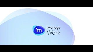 iManage Work 10 - Outlook Client