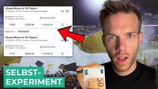 1 Monat Sportwetten mit 500 € Startkapital | Selbstexperiment