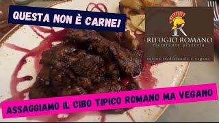 Un salto a Roma da Rifugio Romano per assaggiare i piatti tipici ma VEGANI! @pameppolplanet