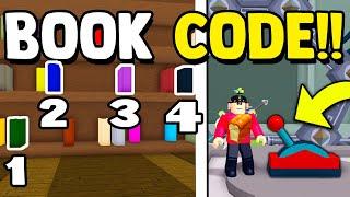 *NEW* BOOK CODE!! (items) | Build a boat for Treasure ROBLOX