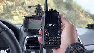 QYT KT-8R Quad Band Handheld!