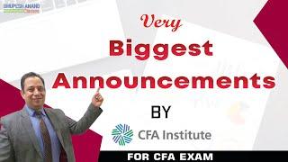 CFA Institute Did It | A Ground Breaking Changes In CFA Exam 2020 And 2021 | What I Think