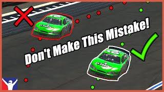 5 Most Common Mistakes People Make on iRacing Ovals