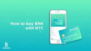 How to buy  Bankera BNK Tokens with Bitcoins