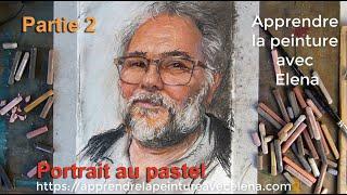 Comment dessiner le portrait au pastel. Partie 2