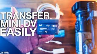 How to Transfer MINI DV to Computer FAST