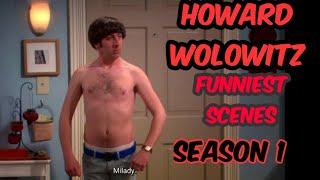 Howard Wolowitz Funny moments from || The Big Bang Theory Season 1