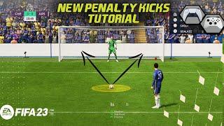 FIFA 23 NEW PENALTY KICKS TUTORIAL - HOW TO SCORE GOALS WITH THE NEW PK MECHANICS!!