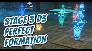 Stage 3 Difficulty 3 Perfect Tower Formation | Theater Mechanicus | Genshin Impact