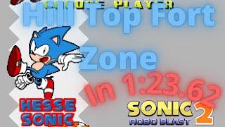 Hill Top Fort In 1:23.62 as Hesse Sonic (PB) SRB2