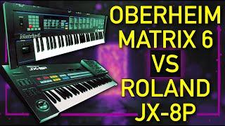 Oberheim Matrix 6 vs Roland JX-8P: The Greatest DCO Synths of the 80's