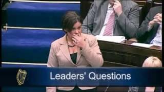 Mary Lou - septic tank bill. Ferris thrown out of Dáil