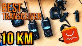 BAOFENG UV-82 10 KM DUAL BAND RADIO TRANSCEIVER FROM ALIEXPRESS UNBOXING