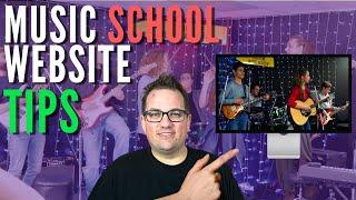 Improving Music School Websites LIVE (Free Masterclass)