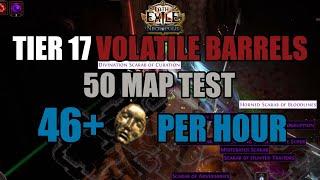 (PoE 3.24) MAKE 46 DIV/HR T17 VOLATILE BARRELS - Is it still worth it?