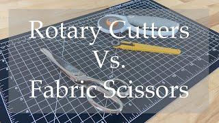 Rotary Cutters Or Fabric Scissors? Which To Use In The Sewing Process