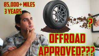 Best OffRoad All Weather Tires?? Michelin Crossclimate 2 Off-road Review after 100,000 miles