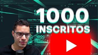 Como Ganhar 1000 Inscritos no YouTube ( 5 Passos Infalíveis )