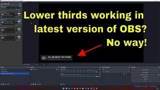 How To Create Obs Lower Thirds For Your Video Content In 2023