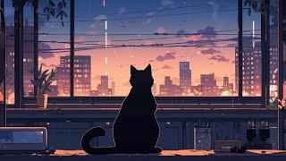 90s lofi ~ Listen to it to escape from a hard day with my cat  Chill Lofi Beats / Cat Vibes