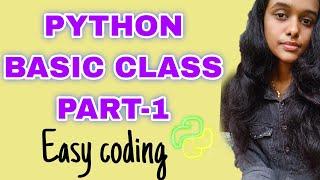 ഈസി ആയി Python പഠിക്കാം |Basic class Part-1|Charlie Bob