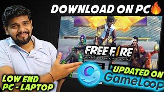 Free Fire In Gameloop  How To Download Free Fire In PC - Laptop On Gameloop 