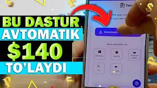 Oyiga 140$ Telefonda avtomatik pul ishlash  |  Sarmoyasiz Internetda pul ishlash