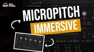 MicroPitch Immersive for #dolbyatmos  An Immersive Mixing First Look