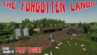 “THE FORGOTTEN LANDS” FS22 MAP TOUR! | NEW MOD MAP! | Farming Simulator 22 (Review) PS5.