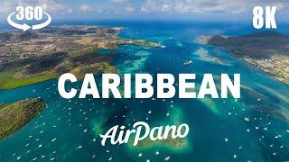 Welcome to the Caribbean. Teaser. 360 8K aerial video