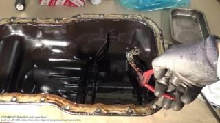 How works oil sump in car