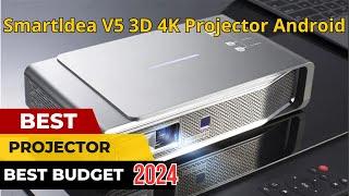 Best Smartldea V5 3D 4K Projector Android 9.0 Wifi Daytime Proyector native support Full HD 1080p