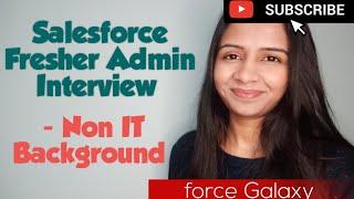 Salesforce Admin Interview Question Answers | Salesforce | forceGalaxy