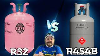 Comparing 454B vs R32 A2L Refrigerants Replacing 410a. Which is Better?