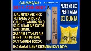 FILTER PENJERNIH NICO PALEMBANG ATASI MASALAH AIR ANDA