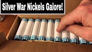 Coin Roll Hunting Nickels - Silver War Nickels Galore!