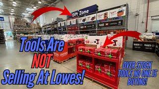 LOWES HOLIDAY TOOLS.... ARE NOT SELLING! WHAT IS GOING ON?!?! BUT HUGE CLEARENCE DEALS HAVE STARTED!